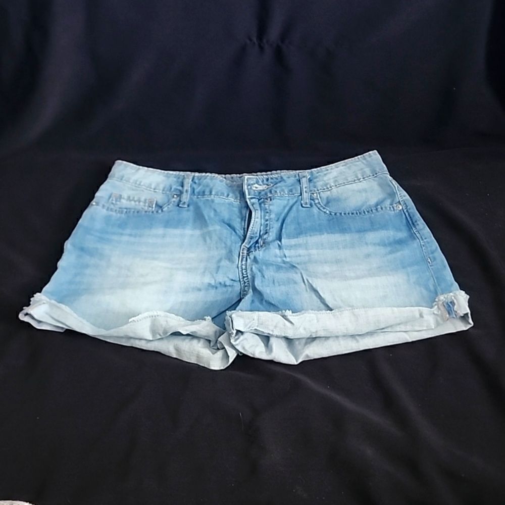CALVIN KLEIN JEANS Raw Hem Denim 5 Pocket Shorts